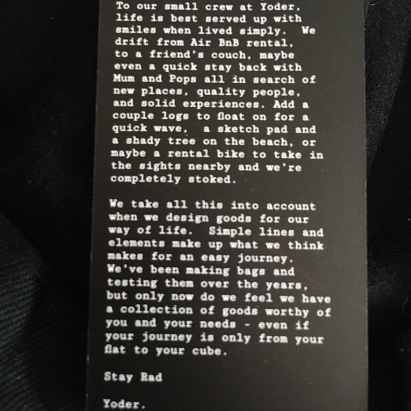 Black Yoder Wooly Hat NWT - Picture 4 of 5